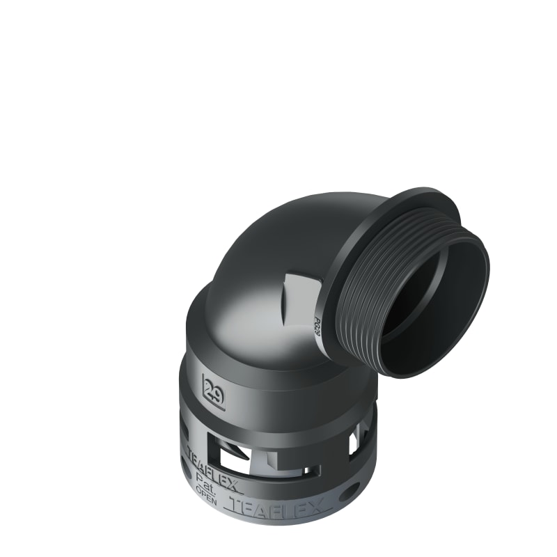 CURVA 90?IP66 BN29 PG29 NERO