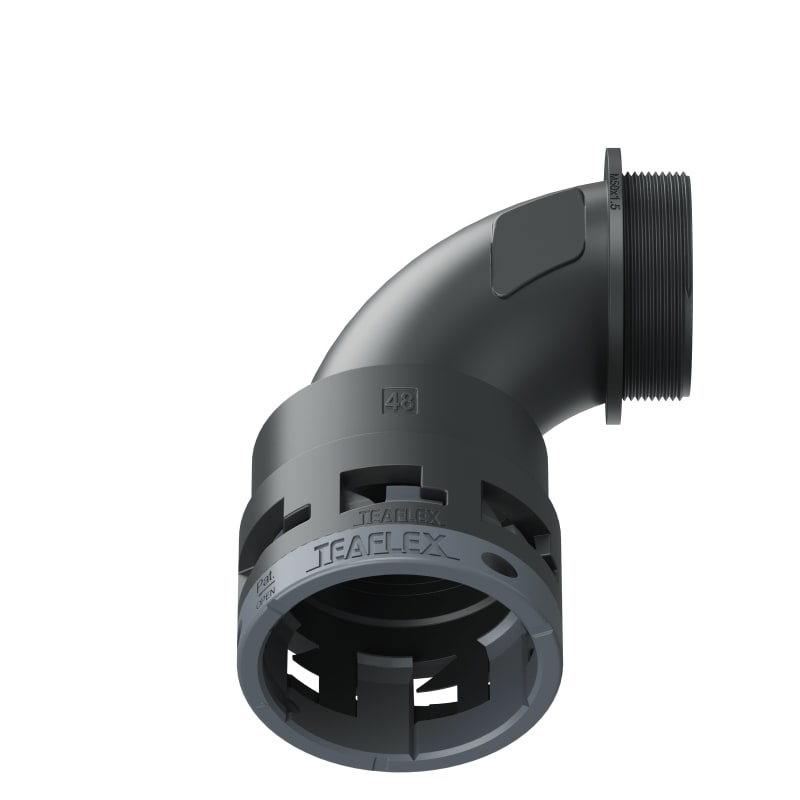 CURVA 90?IP66 BN48 M50  NERO