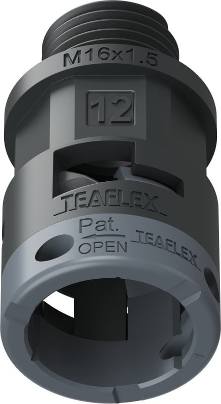 RACC.NERO   IP66 SM12  M16X1,5