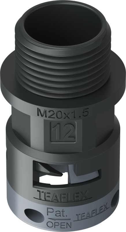 RACC.NERO   IP66 SM12  M20X1,5