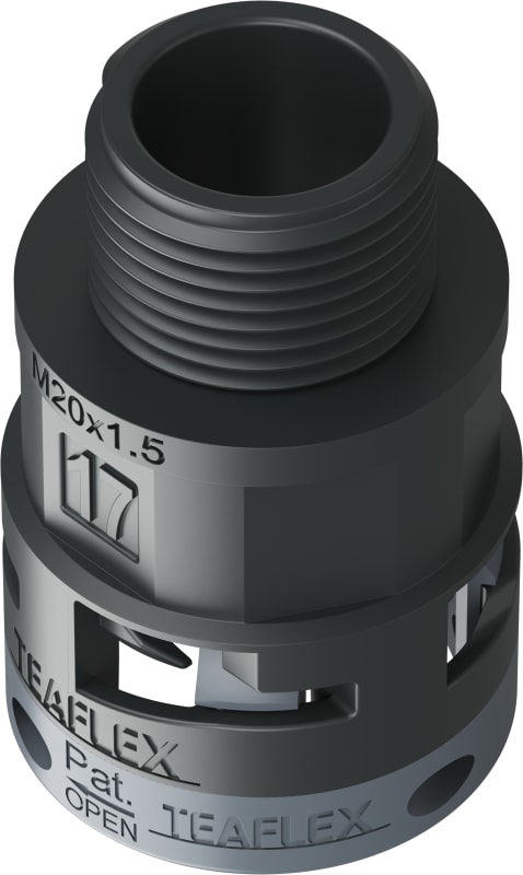 RACC.NERO   IP66 SM17  M20X1,5