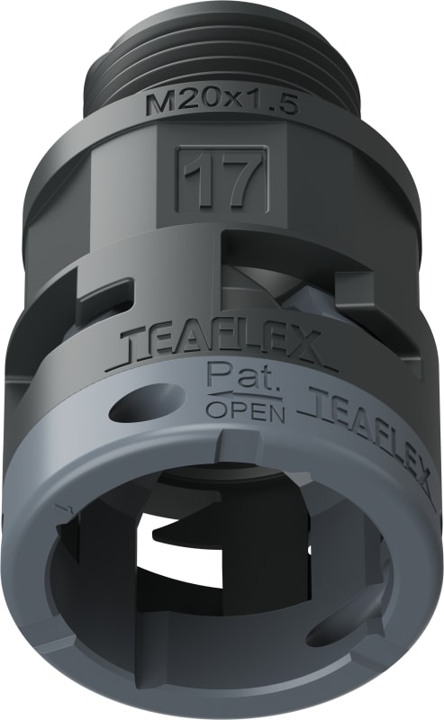 RACC.NERO   IP66 SM17  M20X1,5