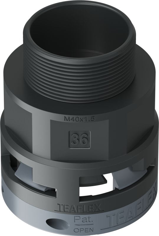 RACC.NERO IP66 SM36 M40X1,5