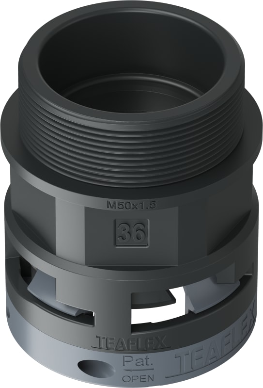 RACC.NERO IP66 SM36 M50X1,5