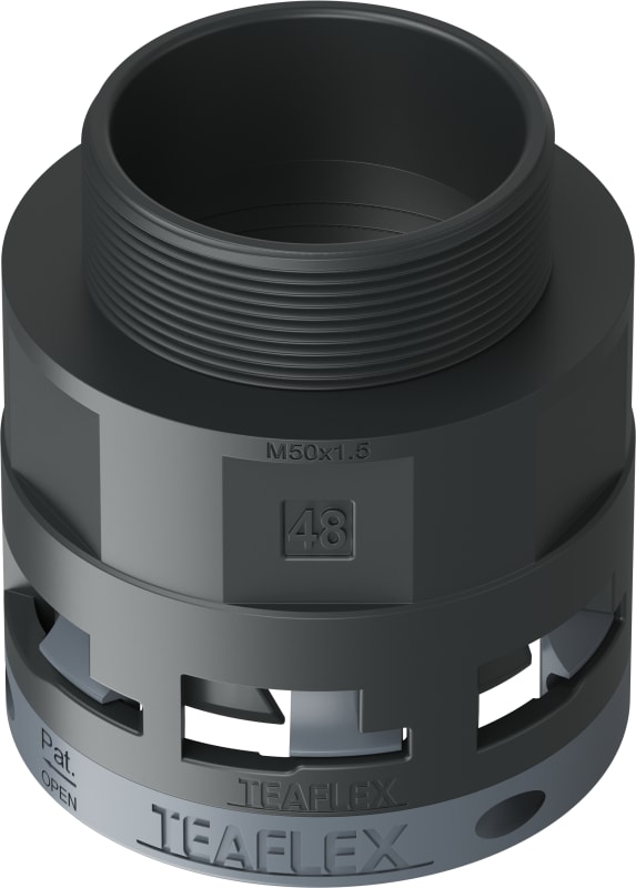 RACC.NERO   IP66 SM48  M50X1,5