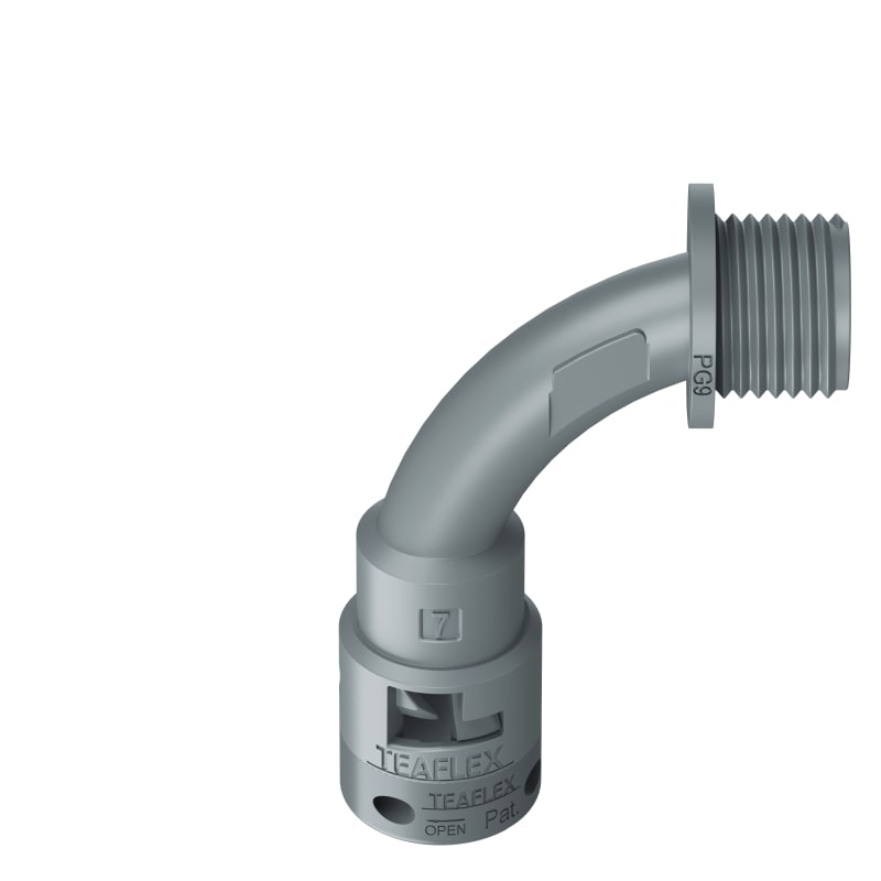 CURVA 90?IP66 BN07 PG09 GRIGI