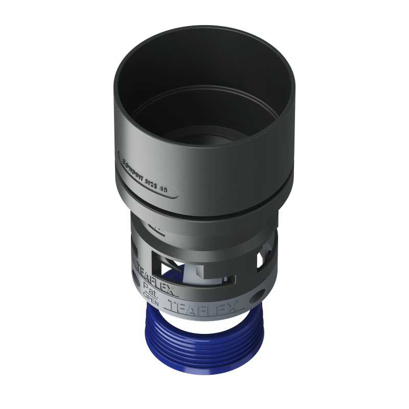 RACC.ADATTATORE NERO IP68 4829