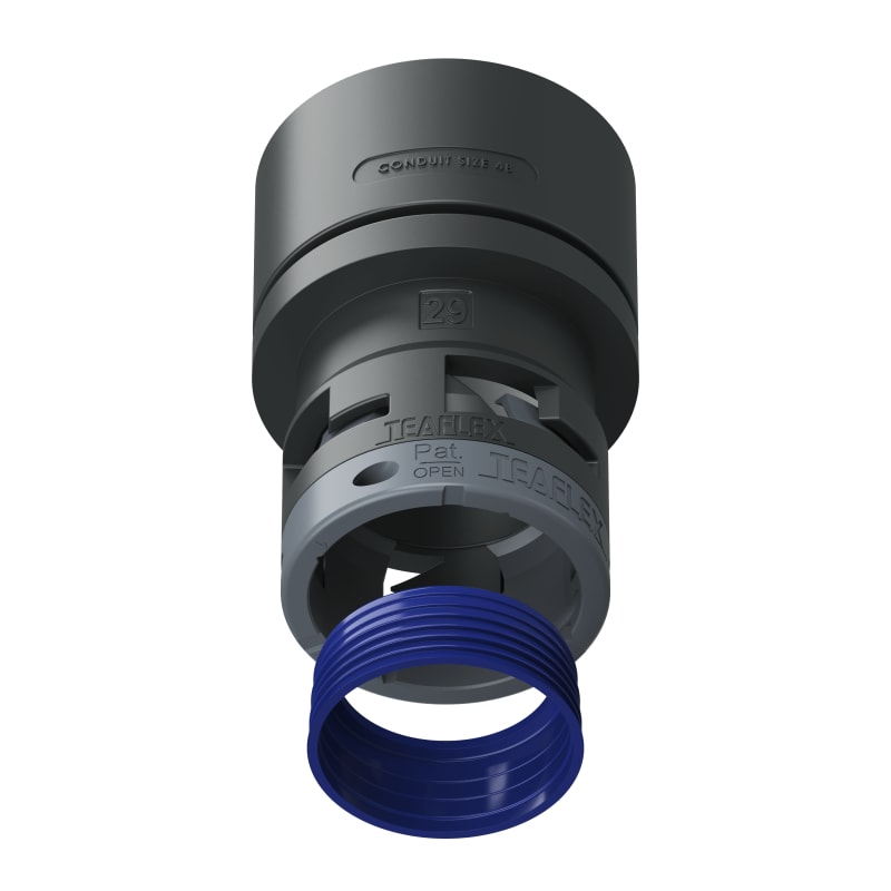 RACC.ADATTATORE NERO IP68 4829
