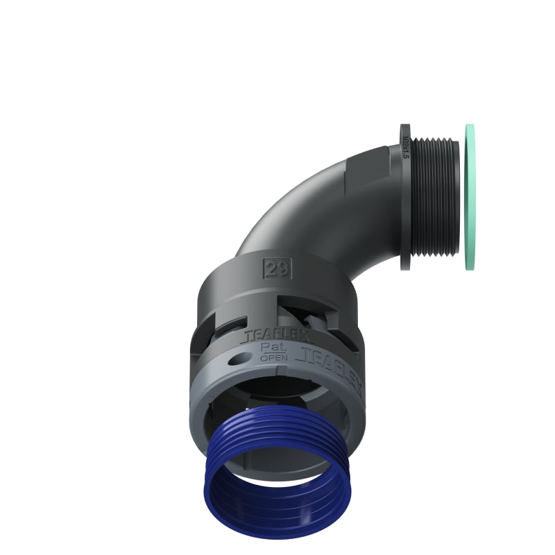 CURVA 90?IP68 BN29 M32 NERO