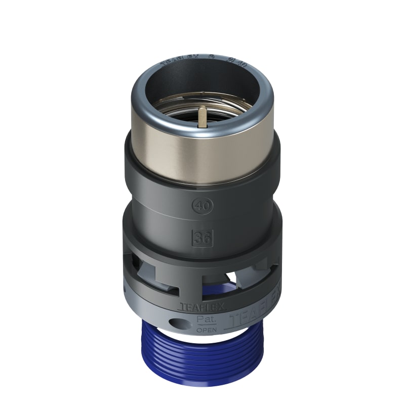 TUBO GUAINA NERO   IP68 PC3640