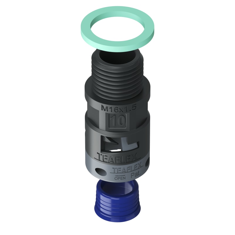 RACC.NERO   IP68 SM10  M16X1,5