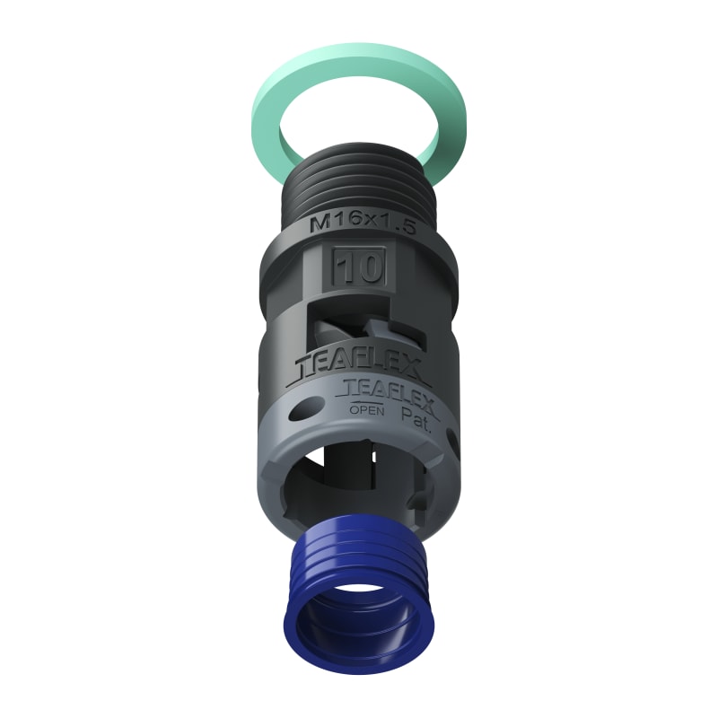 RACC.NERO   IP68 SM10  M16X1,5
