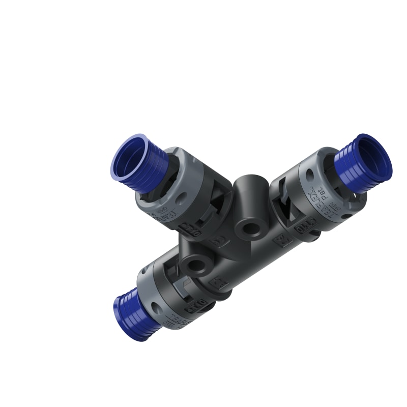 RACC. T NERO   IP68 10-10-10