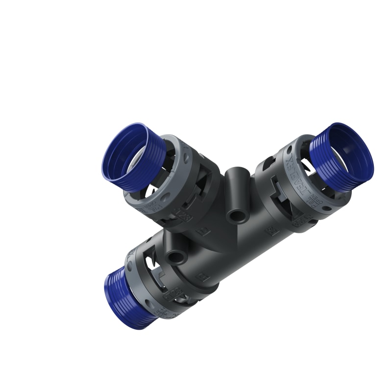 RACC. T NERO   IP68 23-23-23