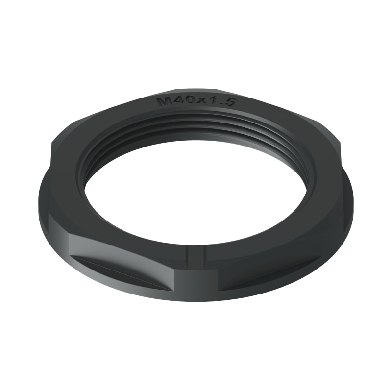 CONTRODADO PA6 ISO40 NERO