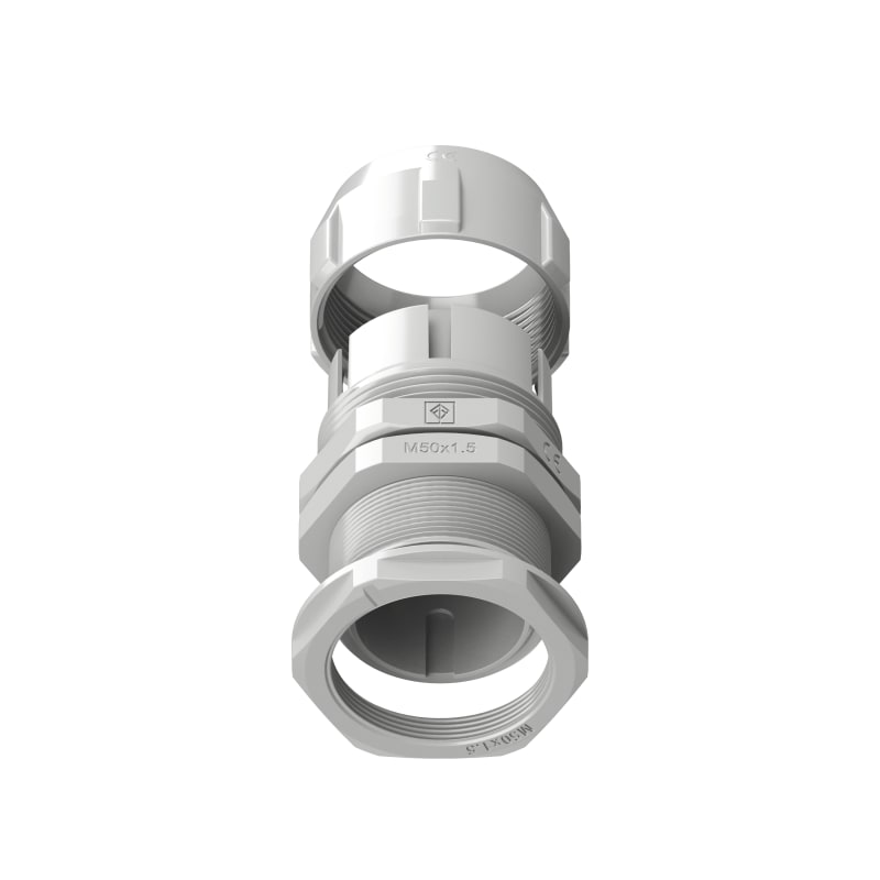RACCORDO GLM40 M50X1,5 RAL7035