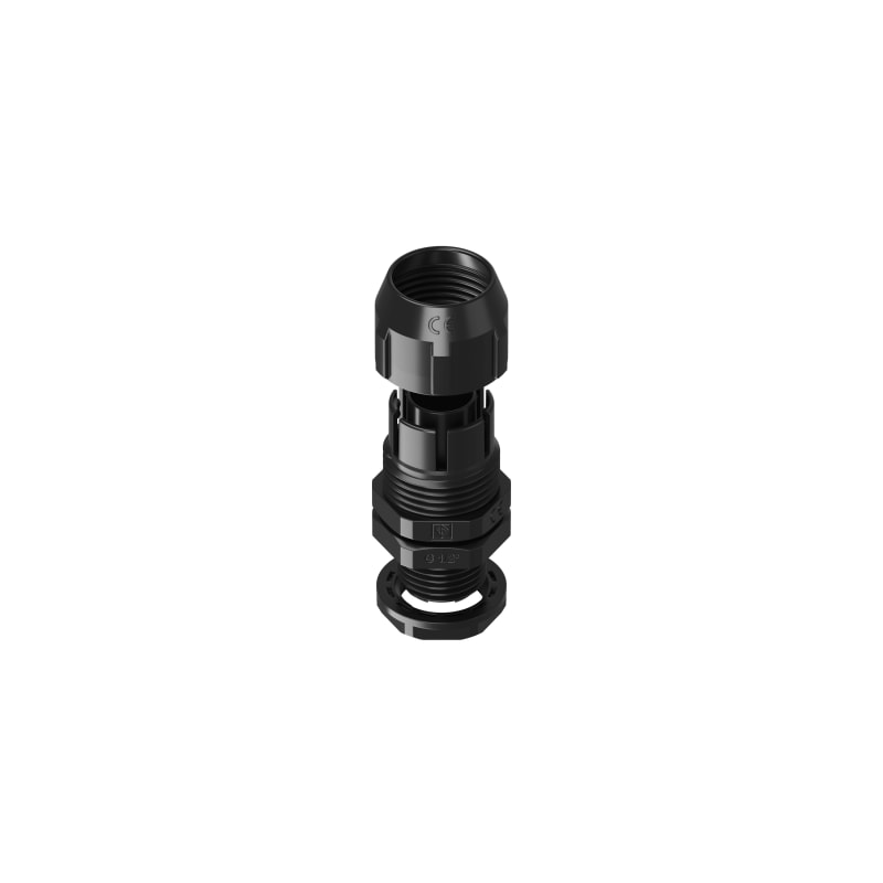RACCORDO GLM16 1/2 NERO