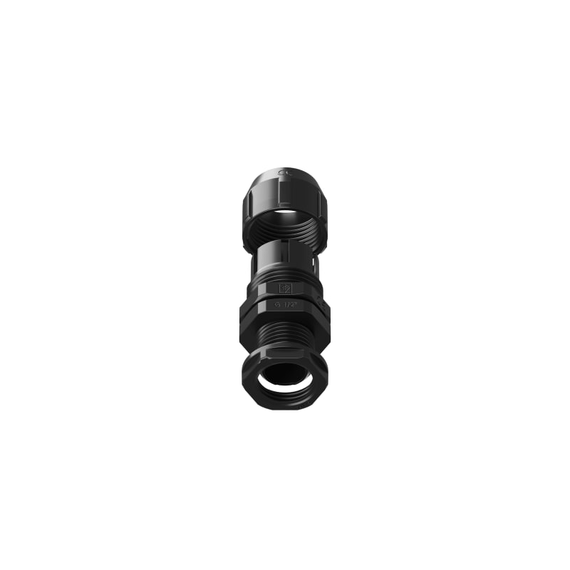 RACCORDO GLM16 1/2 NERO