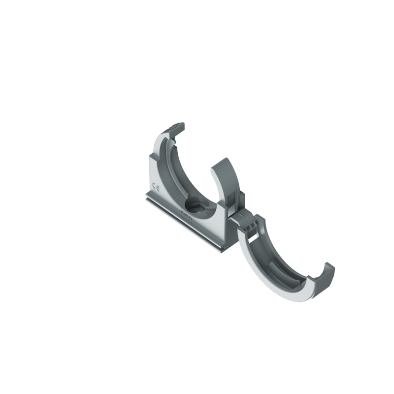 FISSA GUAINA+CLIP GSC36 GRIGIO