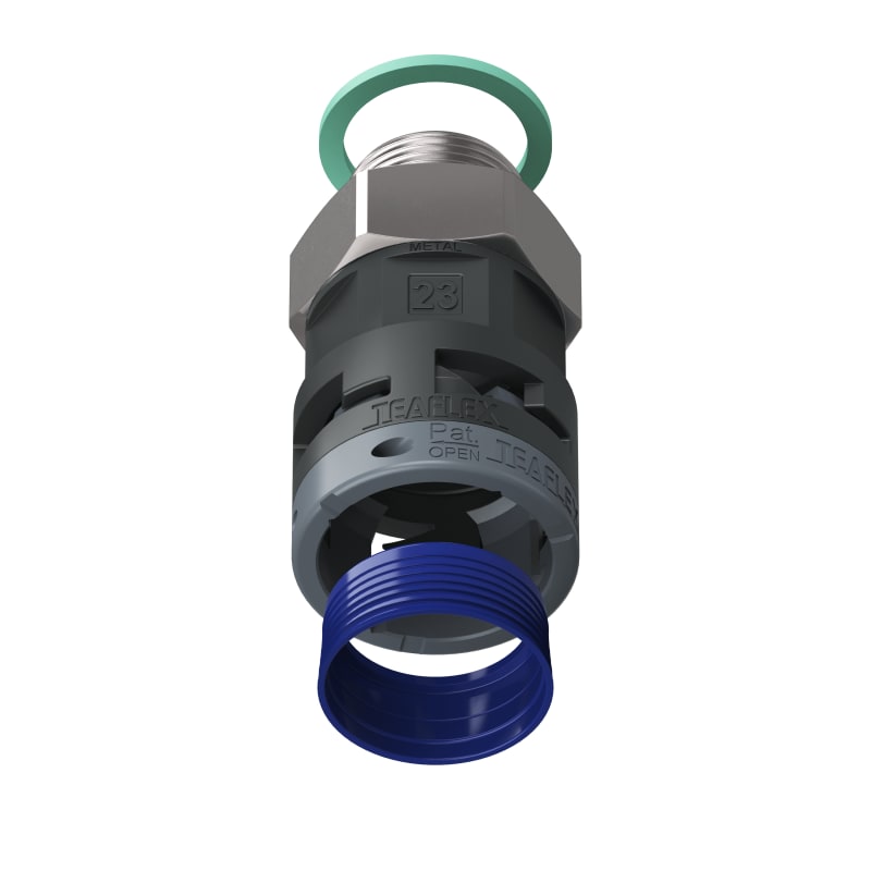 RACC.NERO   IP68 SM23  M25X1,5