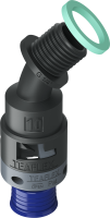 8BBF10G01-0002 Raccordo a 45° senza spigoli interni in poliammide IP68/IP69K