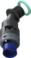 8BBF10G01 Raccordo a 45° senza spigoli interni in poliammide IP68/IP69K