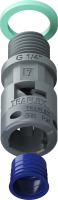 8GSM07G01 Raccordo SM diritto filetto maschio in poliammide IP68/IP69K