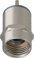 ARF16 Raccordo AR ad innesto rapido filetto femmina in ottone nichelato IP67
