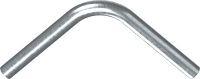 C01-0002 Curva C a 90° ricavate da tubo zincato