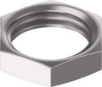 D01-0002 Controdado D in ottone nichelato
