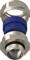 PRA01216 Pressacavo PRA 1 foro in ottone nichelato IP68