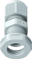 PTE07 Pressacavo PTE economico in poliammide completo di controdado IP68