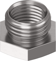 RM160-0002 Riduzione R esagonale in ottone nichelato