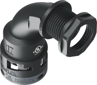 U6BBN17M20-0001 Raccordo BN a 90° senza spigoli interni in poliammide IP66 cULus