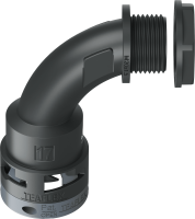 U6BBN17M20-0002 Raccordo BN a 90° senza spigoli interni in poliammide IP66 cULus