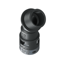 6BBF10P11 Racor BF de 45° sin bordes internos en poliamida IP66