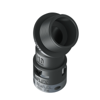 6BBF10P13 Racor BF de 45° sin bordes internos en poliamida IP66