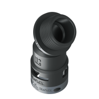6BBF12G03 Raccordo BF a 45° senza spigoli interni in poliammide IP66