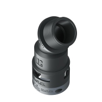 6BBF12P11 Racor BF de 45° sin bordes internos en poliamida IP66