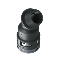 6BBF17N03 Raccordo BF a 45° senza spigoli interni in poliammide IP66