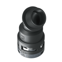 6BBF23G04 Raccordo BF a 45° senza spigoli interni in poliammide IP66