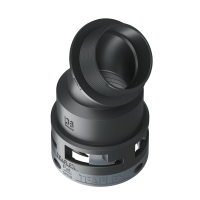 6BBF36M40 Racor BF de 45° sin bordes internos en poliamida IP66