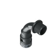 6BBN07P09 Raccordo BN a 90° senza spigoli interni in poliammide IP66