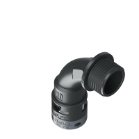 6BBN10P11 Raccordo BN a 90° senza spigoli interni in poliammide IP66