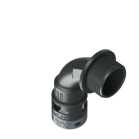 6BBN10P13 Raccordo BN a 90° senza spigoli interni in poliammide IP66