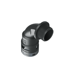 6BBN12M20 Raccordo BN a 90° senza spigoli interni in poliammide IP66