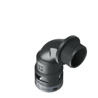 6BBN12P13 Raccordo BN a 90° senza spigoli interni in poliammide IP66