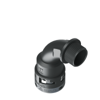 6BBN17P13 Raccordo BN a 90° senza spigoli interni in poliammide IP66