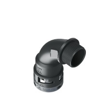 6BBN17P16 Raccordo BN a 90° senza spigoli interni in poliammide IP66