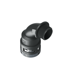 6BBN23N04 Raccordo BN a 90° senza spigoli interni in poliammide IP66